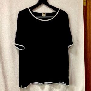 Anne Klein Short sleeve Top XL
